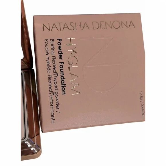Natasha Denona HY-GLAM Powder Foundation Blurring Refillable Compact RN1 - Picture 10 of 16